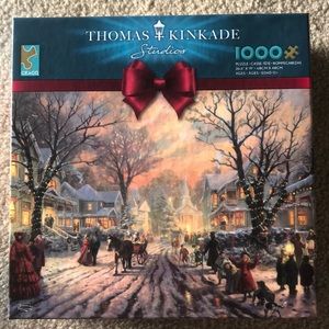 1000 Piece Thomas Kinkade Christmas Puzzle -